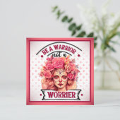 Roze en  Suikerschedel Feestdagenkaart (Staand voorkant)