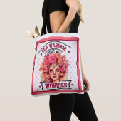 Roze en  Suikerschedel Tote Bag (Dichtbij)