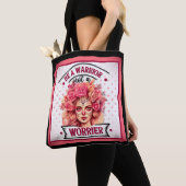 Roze en  Suikerschedel Tote Bag (Dichtbij)