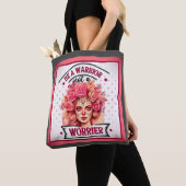 Roze en Suikerschedel Tote Bag (Dichtbij)