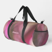 Roze en Taupe Chique Camouflage Monogrammed Plunjezak (Rechterhoek)