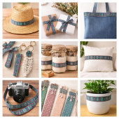 Roze en turkooizen satijnen lint