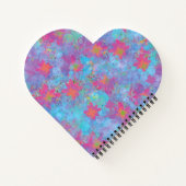 Roze en Turquoise Droom Notitieboek (Achterkant)