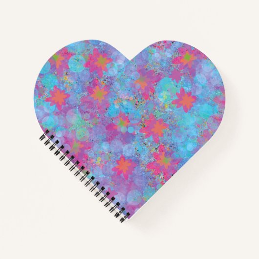 Roze en Turquoise Droom Notitieboek (Voorkant)