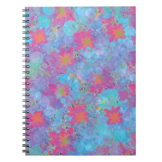 Roze en Turquoise Droom Notitieboek (Voorkant)