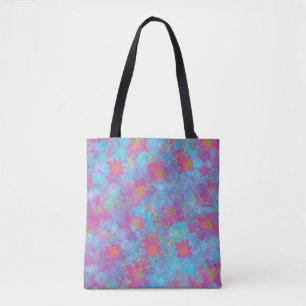 Roze en Turquoise Droom Tote Bag