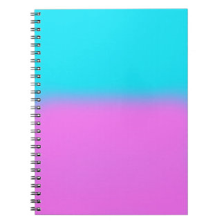 Roze en turquoise Notitieboek / Journal