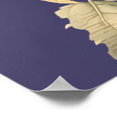 ROZE EN VIOLET BLOEMELEGANT POSTER (Hoek)