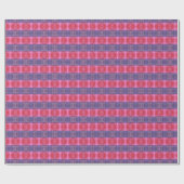 Roze en violet cadeaupapier (Vlak)