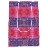 Roze en violet medium cadeauzakje (Achterkant)