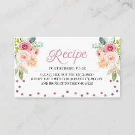 Roze en Vrijgezellenfeest doordringingskaart Informatiekaartje