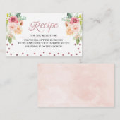 Roze en Vrijgezellenfeest doordringingskaart Informatiekaartje (Voorkant / Achterkant)