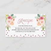 Roze en Vrijgezellenfeest doordringingskaart Informatiekaartje (Voorkant)