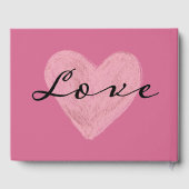 Roze en weduwen gastenboek (Achterkant)