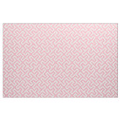 Roze en wit abstract geometrisch patroon stof (Fat Quarter)