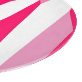 roze en wit abstract snijplank (Hoek)