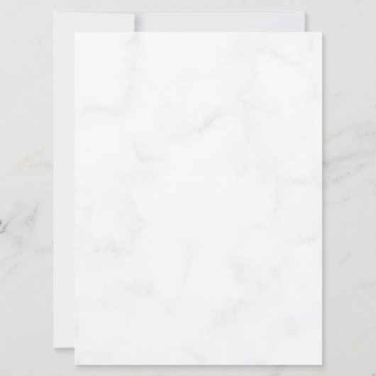 Roze en Wit Arabisch Engels Moslim Formal Kaart (Achterkant)