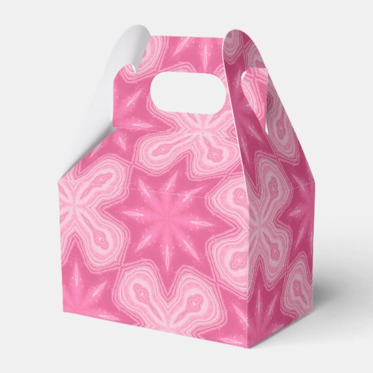 Roze en wit bedankdoosjes (Achterkant)