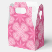 Roze en wit bedankdoosjes (Geopend)