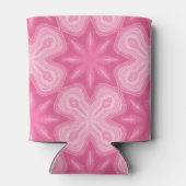 Roze en wit blikjeskoeler (Achterkant)