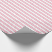 Roze en wit cadeaupapier (Hoek)