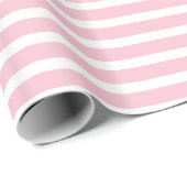 Roze en wit cadeaupapier (Rol Hoek)