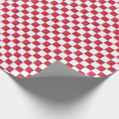 Roze en wit cadeaupapier (Hoek)