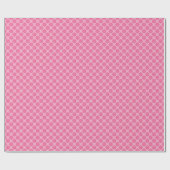 Roze en wit cadeaupapier (Vlak)