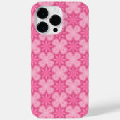 Roze en wit Case-Mate iPhone case (Achterkant)