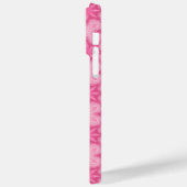 Roze en wit Case-Mate iPhone case (Achterkant / Links)