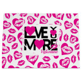 Roze en wit houden meer van je groot cadeauzakje (Voorkant)