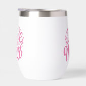 Roze en wit Ik hou van je Mam (Rechts)