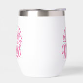 Roze en wit Ik hou van je Mam (Links)