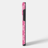 Roze en Wit iPhone Hoesje (Linkerkant)