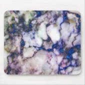 Roze en wit marmer muismat (Voorkant)