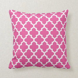 roze en wit Marokkaans design | DIY-kleur Kussen