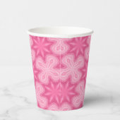 Roze en wit papieren bekers (Rechts)