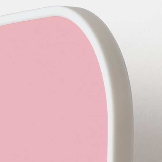 Roze en wit pickleball paddle (Links Detail)