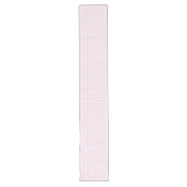 Roze en Wit Plaid Tafelloper  Charm (Voorkant)