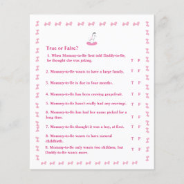 Roze en Wit Rocking Horse  T/F spel Flyer