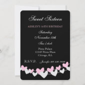 Roze en Wit Snoepje Zestien van de Koorden van het Kaart (Achterkant)