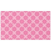 Roze en wit tafelkleed (Voorkant (Horizontaal))