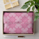 Roze en wit tissuepapier (Geschenk)