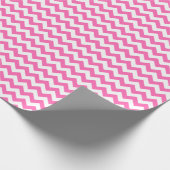 Roze en witpapier voor de verpakking van kaas cadeaupapier (Hoek)