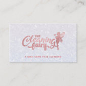  roze en witreinigende Visitekaartjes (Voorkant)