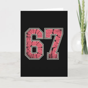 Roze En Witte 67 Kaart