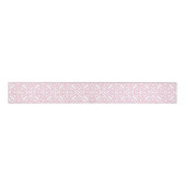 roze en witte Antiek Tegel matching Grosgrain Lint (Voorkant)