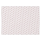 Roze en witte appelbloesem op wit tafelkleed (Voorkant (Horizontaal))