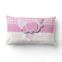 Roze en witte Baby olifantengeboorte