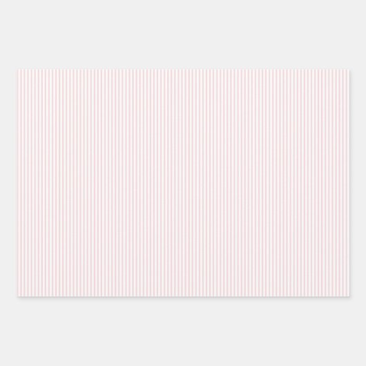 Roze en witte baby's 1e Valentijnsdag teddybeer Inpakpapier Vel (Voorkant 2)